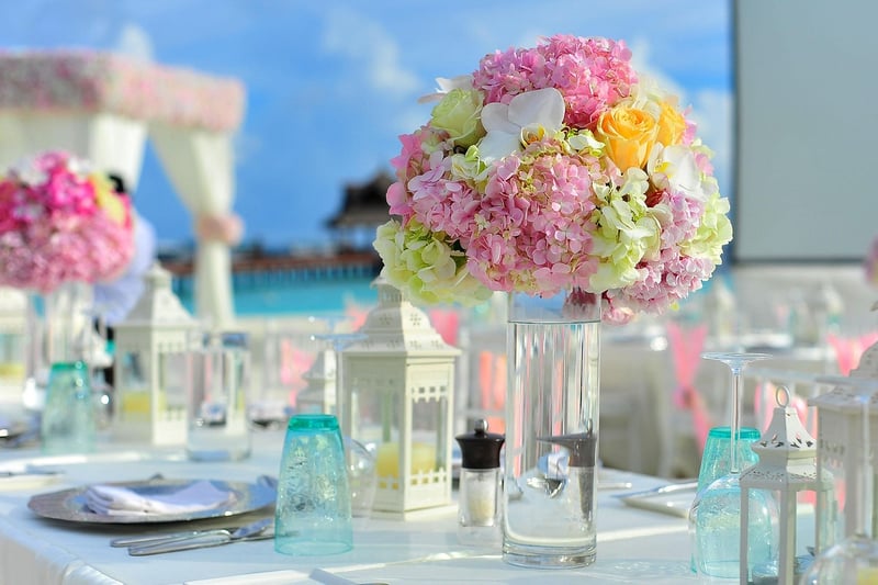 Table Setting with Centerpiece